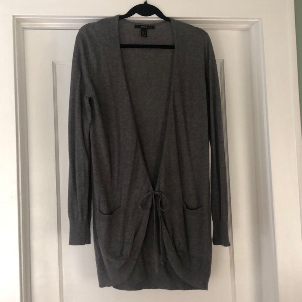 MNG by MANGO Grey Cardigan